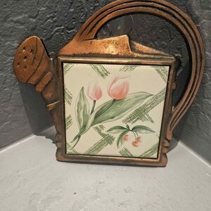Pflatzgraff Garden Party Watering Can Trivet 7" x 8"